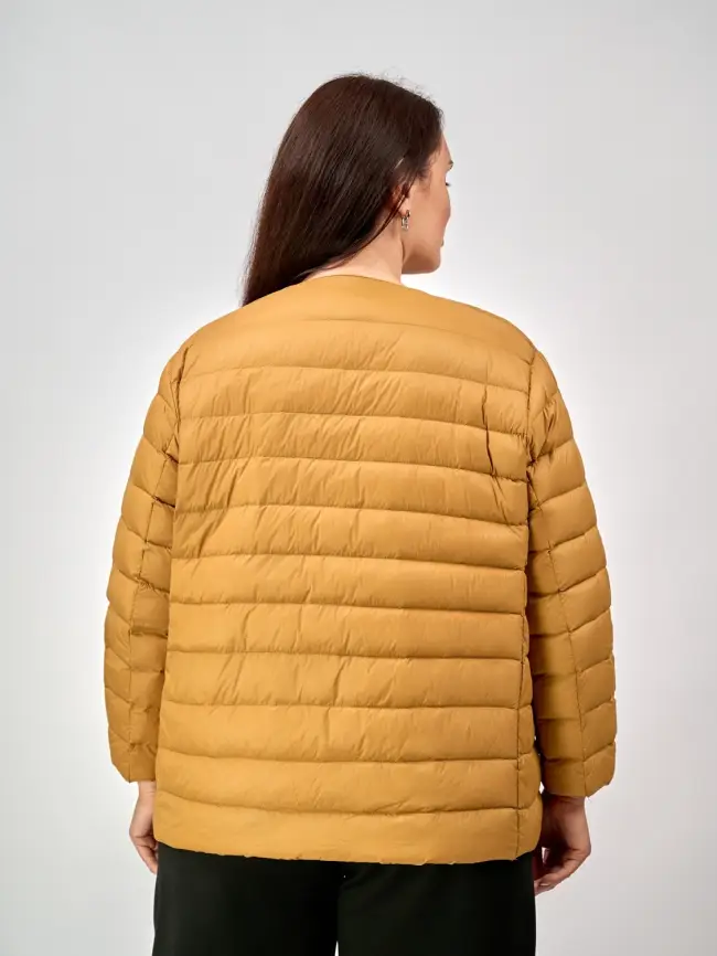 Легкая пуховая куртка 8802 Размер 46-56 фото 111