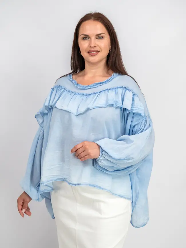 Блуза Италия 5086 Размер 50-58 фото 28