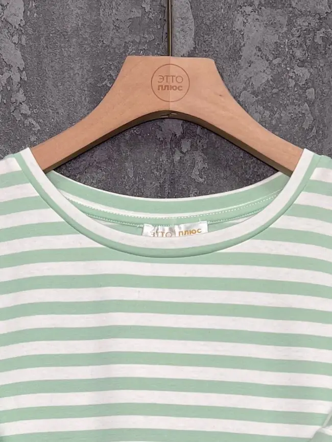 Футболка в полоску ЭттоПлюс 010-1 Размер 50-58 фото 15