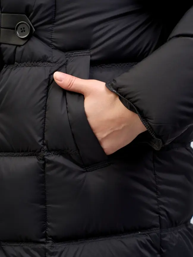 Полупальто пуховое 202416 Размер 50-56 фото 20