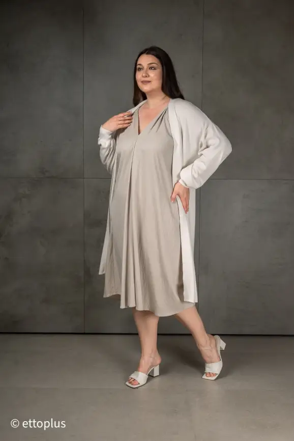 Кардиган ЭттоПлюс 1061 Размер 48-58 фото 29