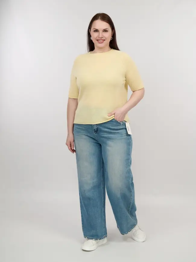 Джемпер шерсть,кашемир 25675 Размер 46-54 фото 60