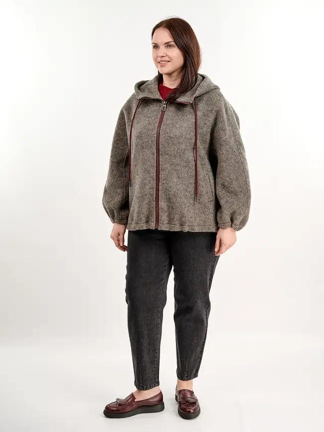 Пальто 5040 Размер 48-54 фото 6