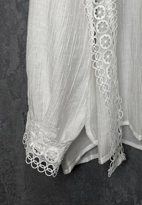 Блуза с разрезами 7704 Размер 50-58 фото 10