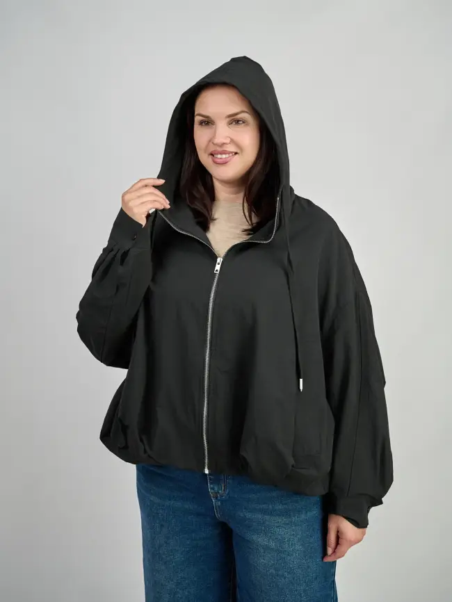 Ветровка с капюшоном 25170 Размер 50-60 фото 60