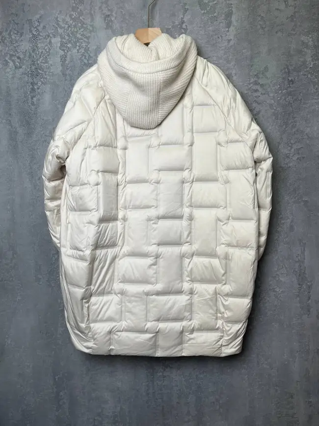 Пальто с вязаным капюшоном №2 8893 Размер 50-56 фото 5