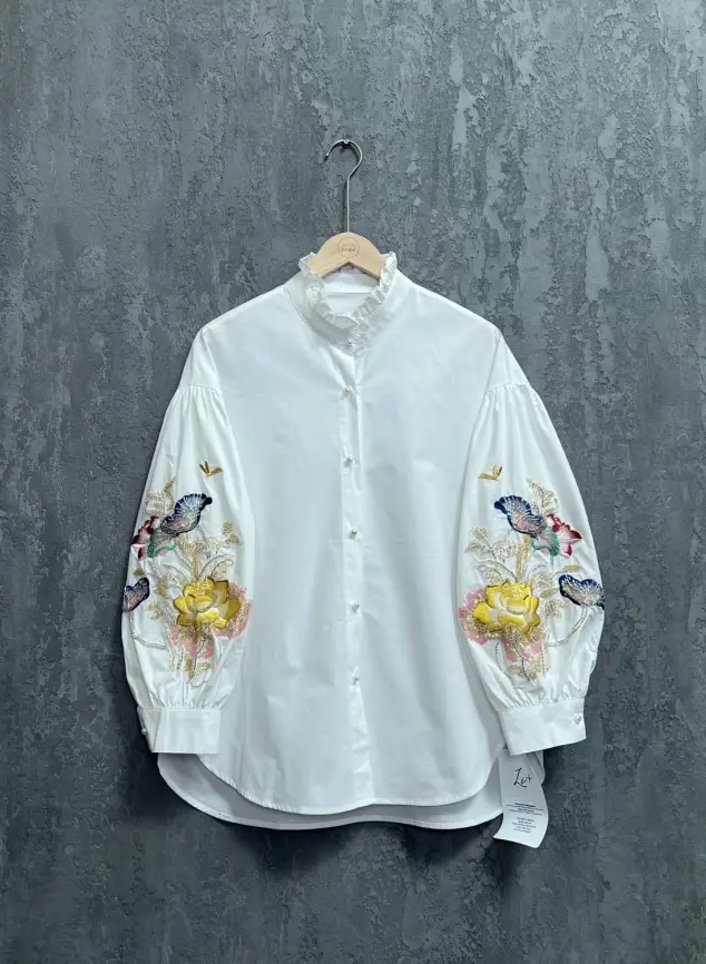 Рубашка с вышивкой Размер 48-52,8788 фото 1