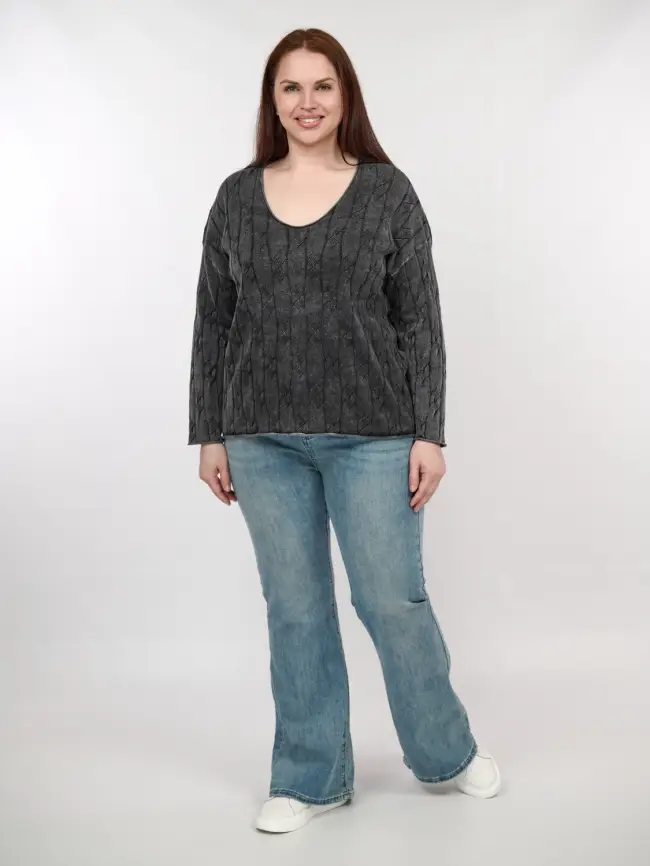 Джемпер Италия 3330 Размер 50-58 фото 2