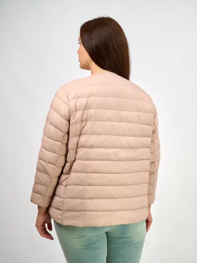 Легкая пуховая куртка 8802 Размер 46-56 фото 133