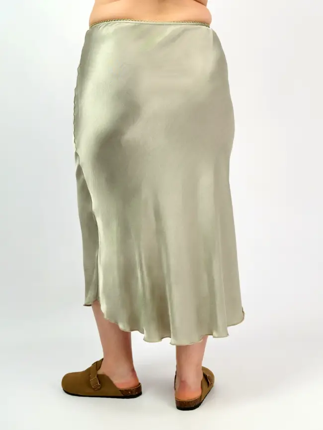 Юбка атлас 9298-1 Размер 48-56 фото 54