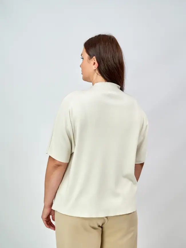 Джемпер короткий рукав ЭттоПлюс 707 Размер 50-58 фото 15