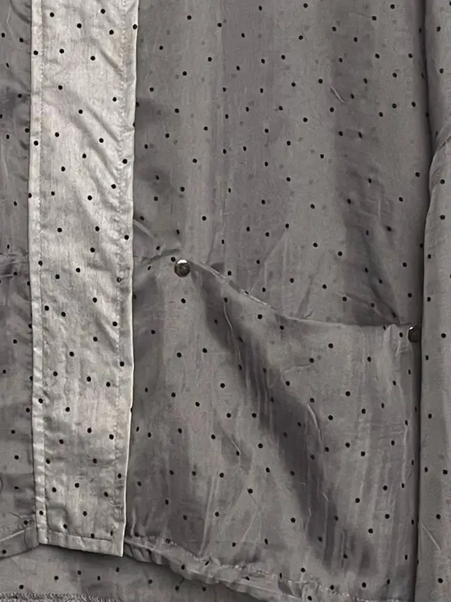 Ветровка-пыльник в горох 6703 Размер 50-58 фото 24