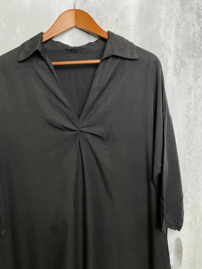 Платье Узел длинное с длинными рукавами фото 3