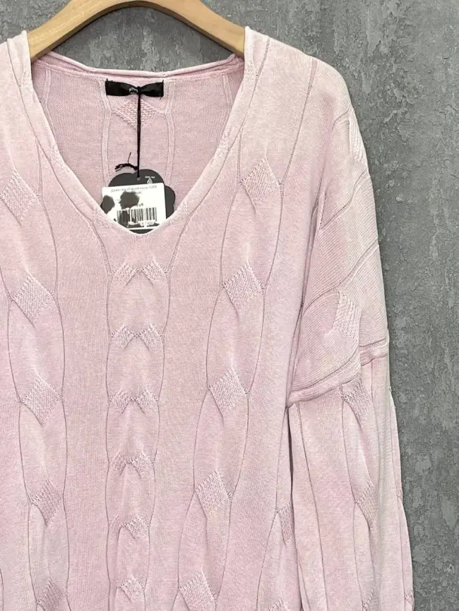 Джемпер Италия косы 3388 Размер 50-58 фото 25