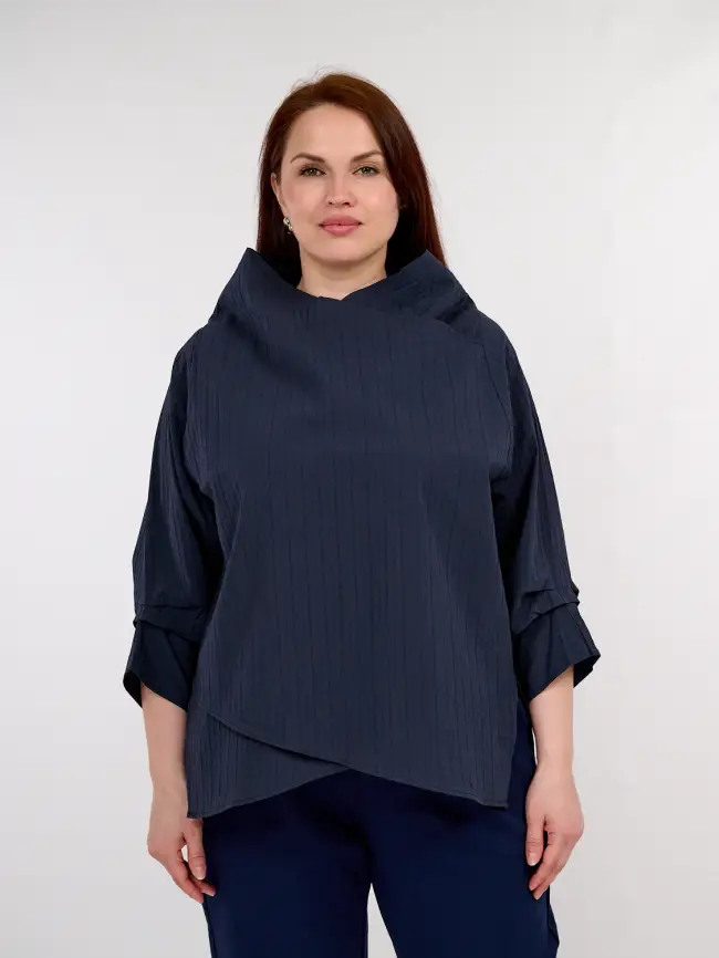 Блуза 33491 ЭттоПлюс Размер 50-58 фото 36
