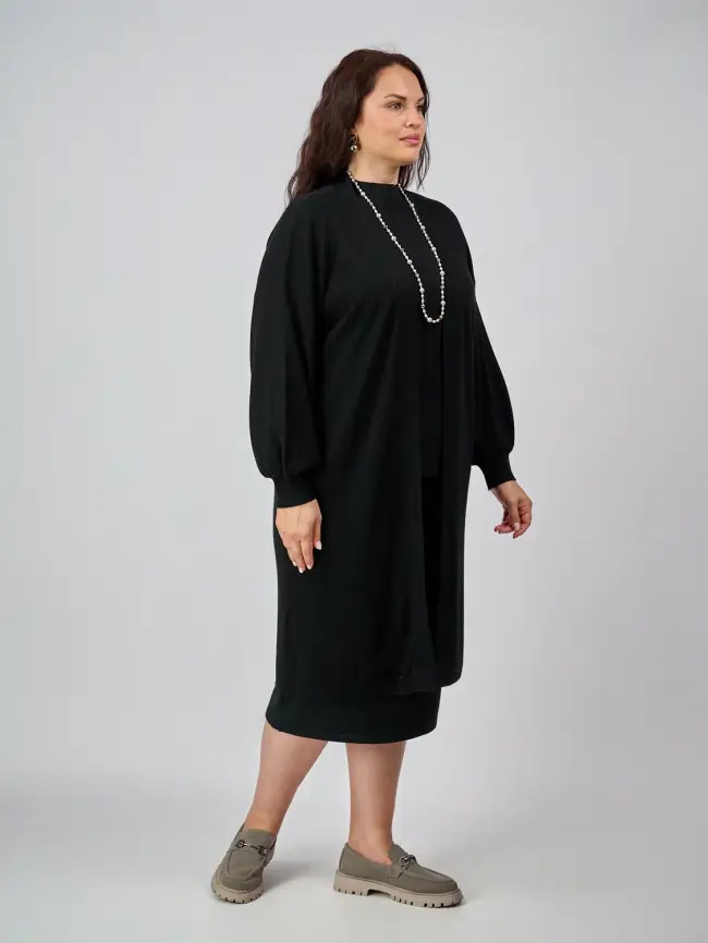 Кардиган ЭттоПлюс 1061 Размер 48-58 фото 6