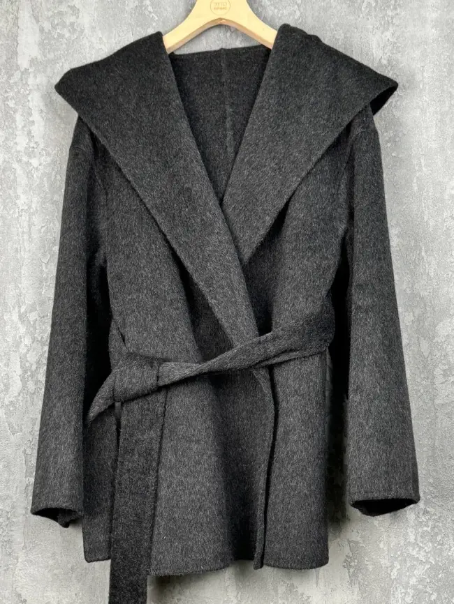 Пальто короткое с капюшоном 206 фото 1