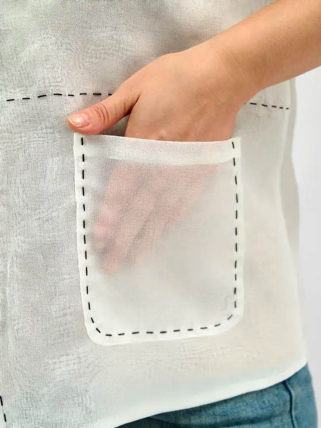 Жилет "Сетка" 9251 Размер 50-58 фото 6