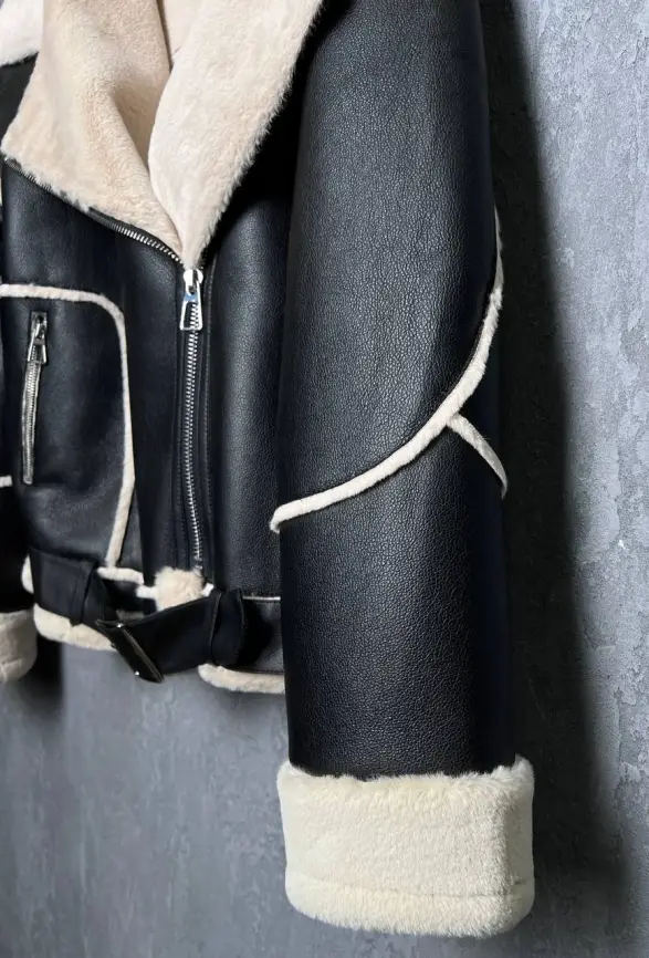 Дубленка авиатор 12105 Размер 46-54 фото 24