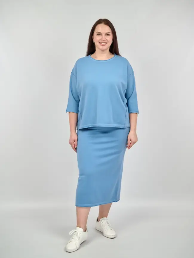 Юбка ЭттоПлюс 1203 Размер 50-56 фото 6