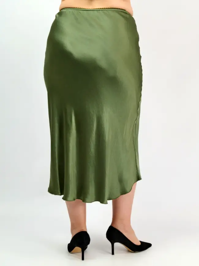 Юбка атлас 9298-1 Размер 48-56 фото 74