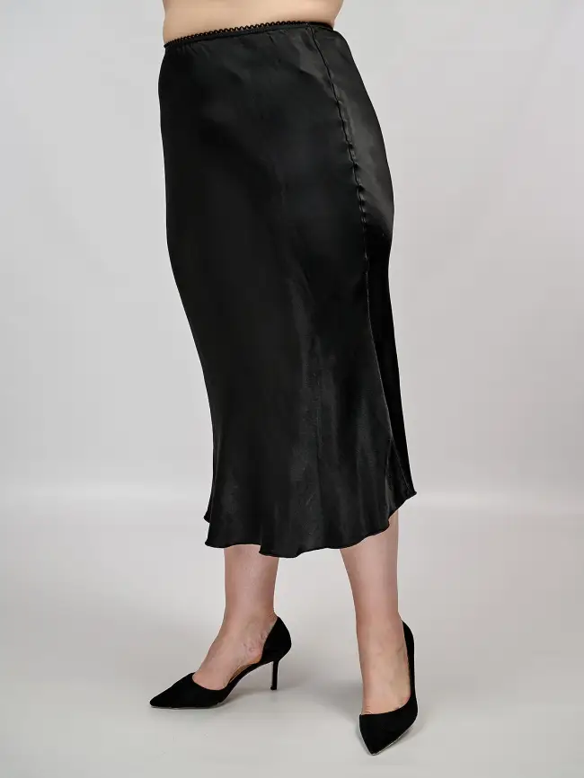 Юбка атлас 9298-1 Размер 48-56 фото 16