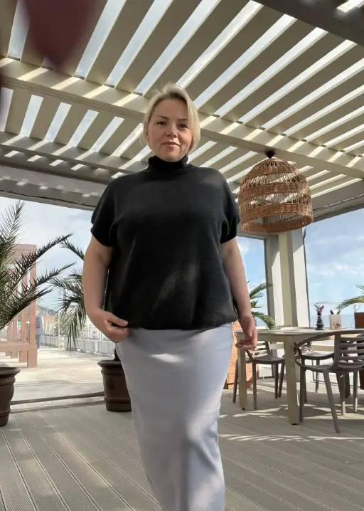 Джемпер с шерстью мериноса  Размер 48-58, 2351 фото 3