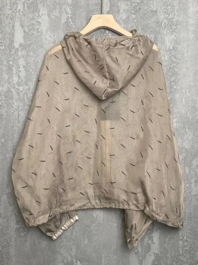 Ветровка-пыльник с принтом 6717 фото 23