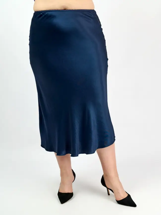 Юбка атлас 9298-1 Размер 48-56 фото 61