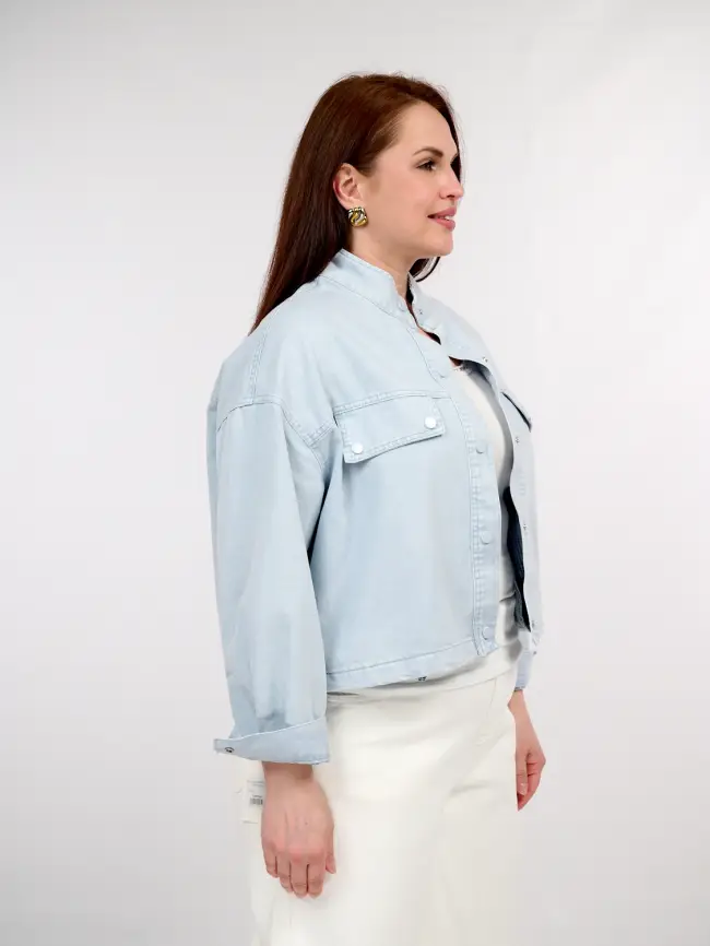 Куртка джинсовая 88203 Размер 50-56 фото 22