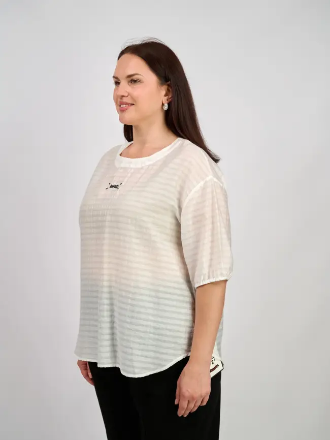 Блуза 9533 размер 52- 58 фото 5