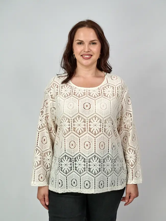 Джемпер 1266 Размер 52-58 фото 1