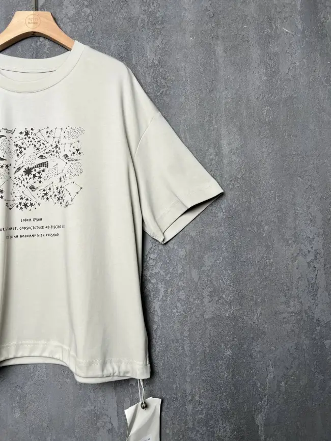 Футболка с принтом 95143 Размер 50-54 фото 45