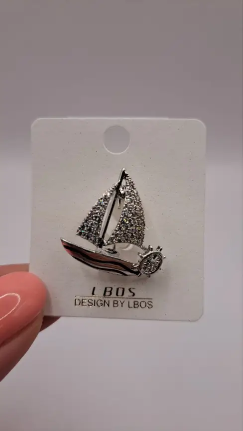 Брошь Кораблик 6211357 фото 2
