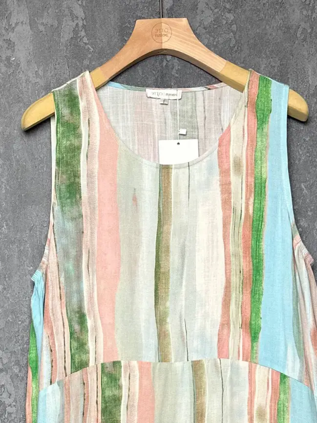 Сарафан в полоску ЭттоПлюс 0026-1 размеры 50- 62 фото 22