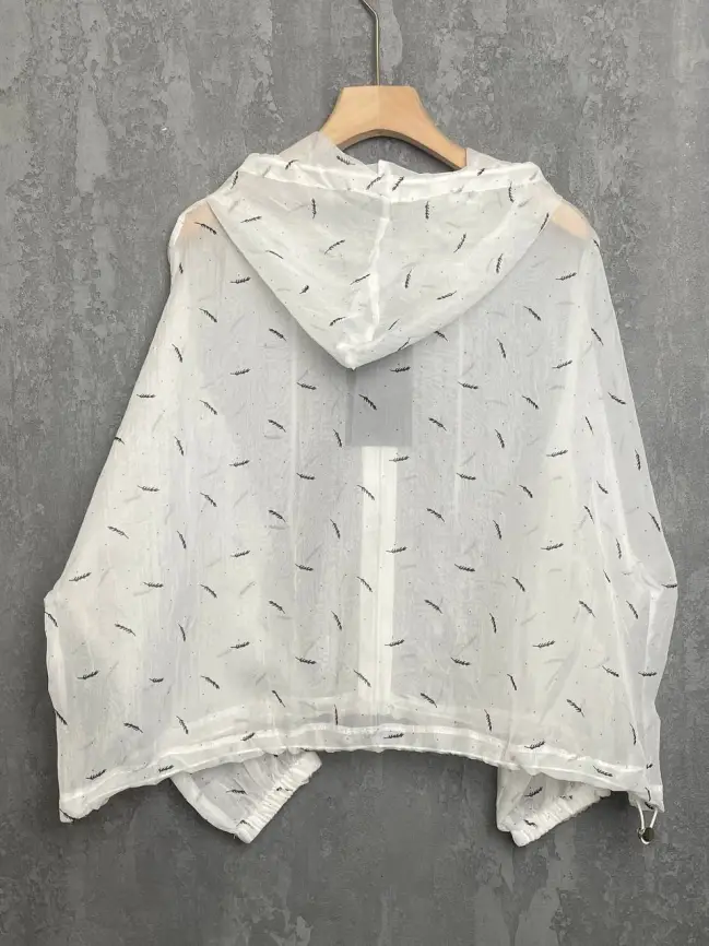 Ветровка-пыльник с принтом 6717 фото 43