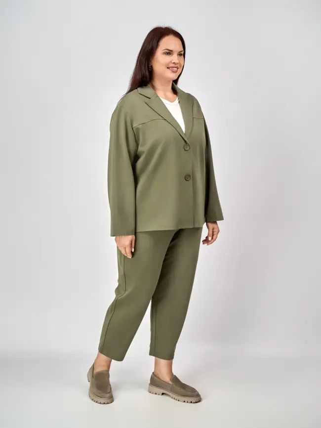 Брюки ЭттоПлюс 33586 Размеры 52-58 фото 44