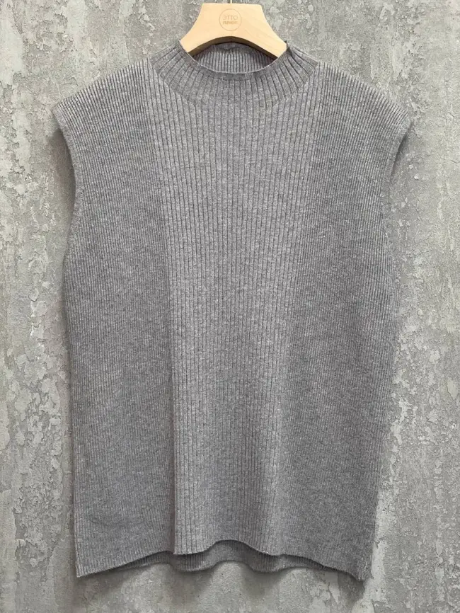 Джемпер без рукавов ЭттоПлюс 876 Размер 54-58 фото 22