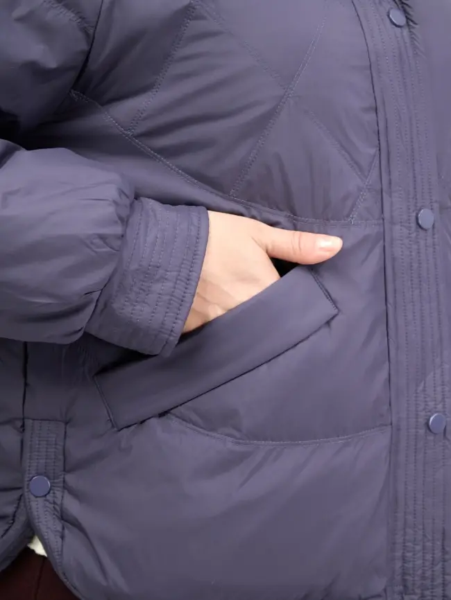 Пуховая куртка ЭттоПлюс 2553 Размер 48-54 фото 79