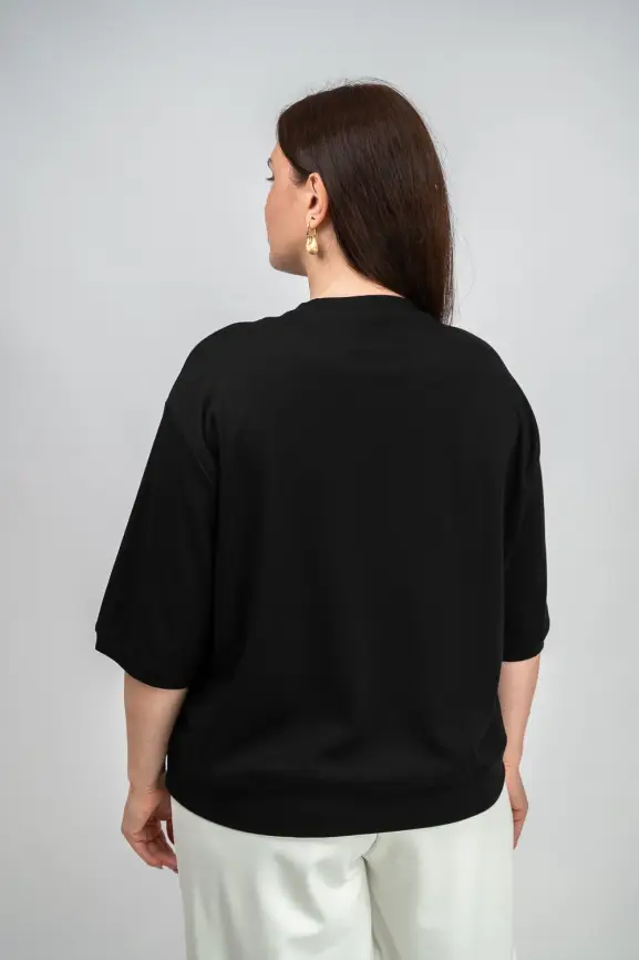 Лонгслив Цветы 25001 ЭттоПлюс Размер 50-58 фото 28