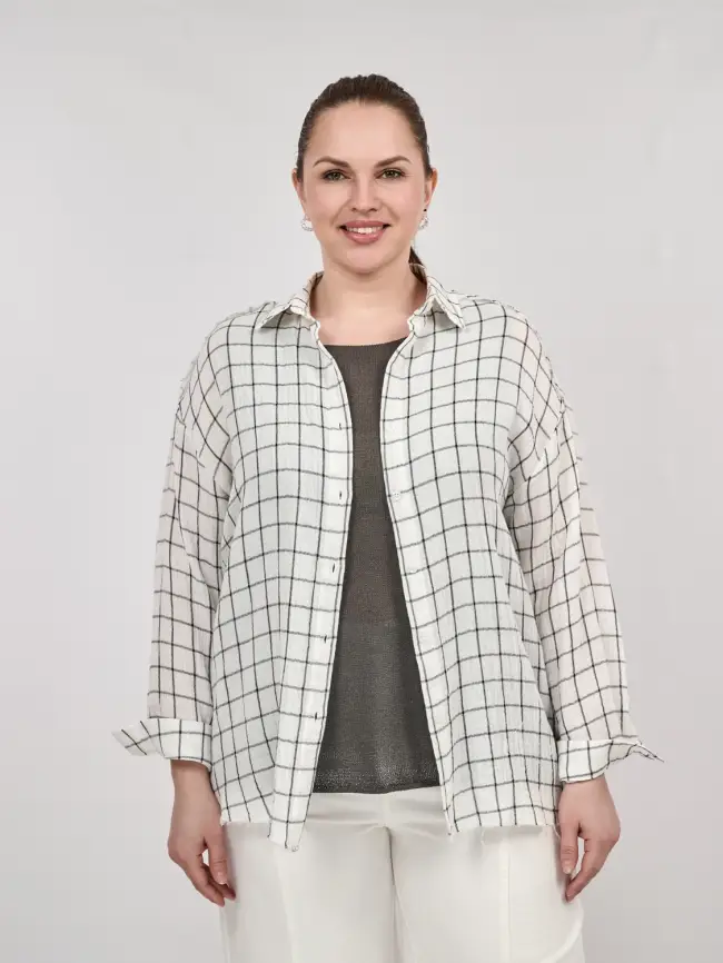 Рубашка 2386 Размер 48-54 фото 13