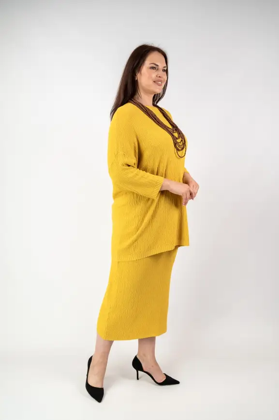 Юбка облегченная ЭттоПлюс 1026-1 Размер 48-56 фото 81