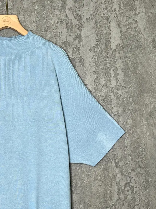 Джемпер короткий рукав ЭттоПлюс 707 Размер 50-58 фото 96