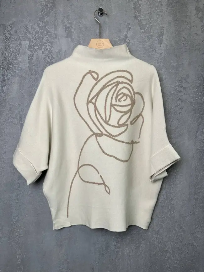 Джемпер "Роза" 893 Размер 48-56 фото 10