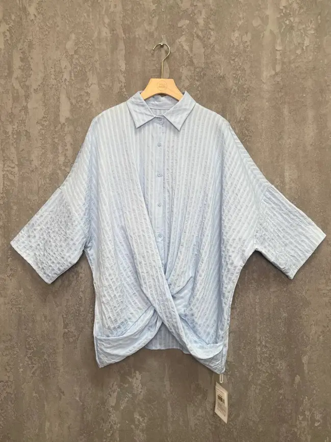 Блуза с коротким рукавом 88271 Размер 54-60 фото 3