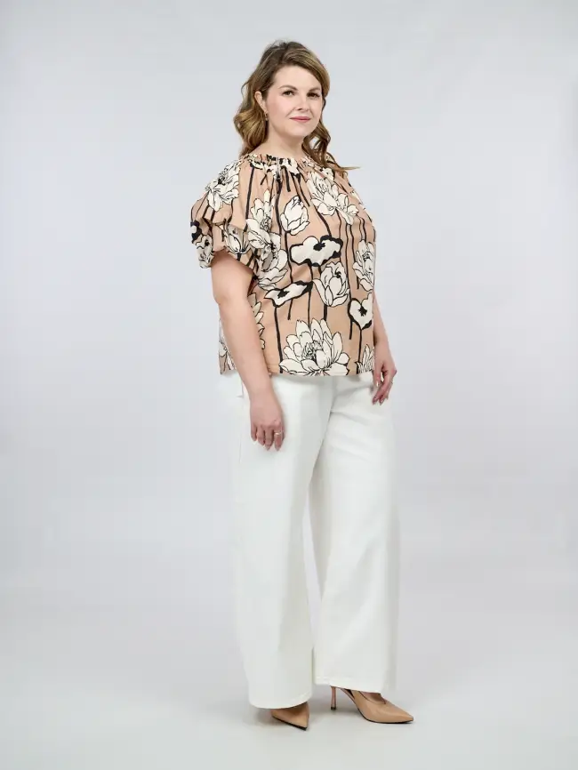 Блуза 26130 размер 46-50 фото 5