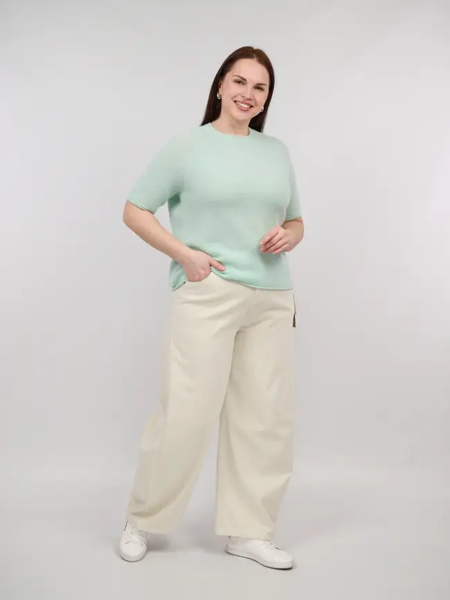 Джемпер шерсть,кашемир 25675 Размер 46-54 фото 22