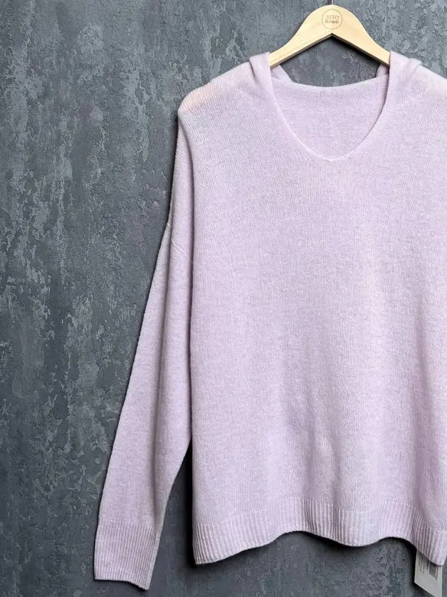 Шерстяной джемпер с капюшоном 25676 Размер 46-54 фото 47