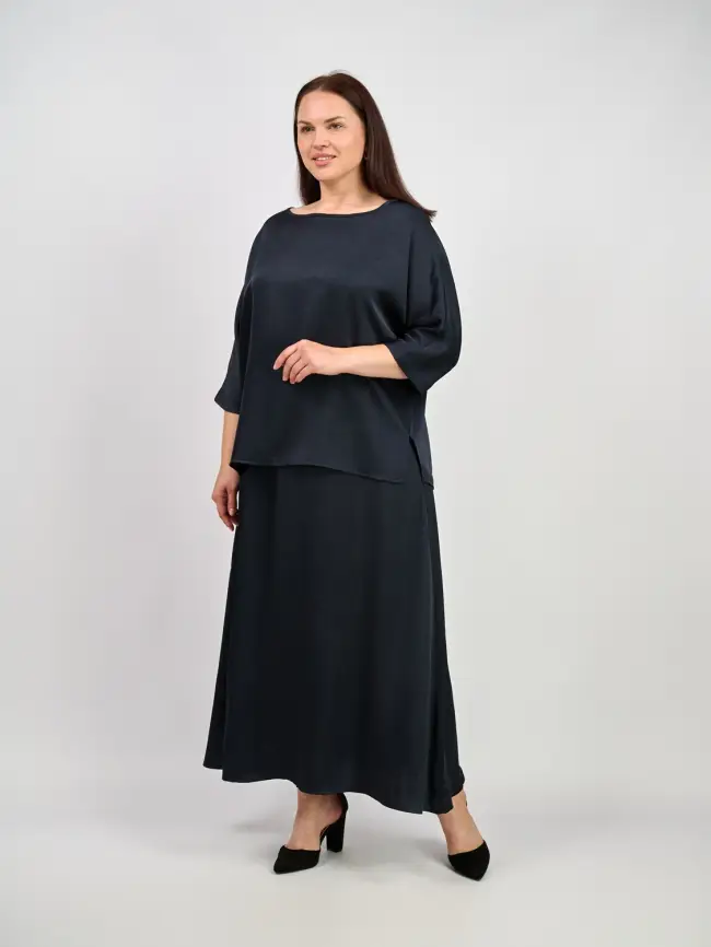 Блуза ЭттоПлюс 1005 Размер 50-58 фото 80