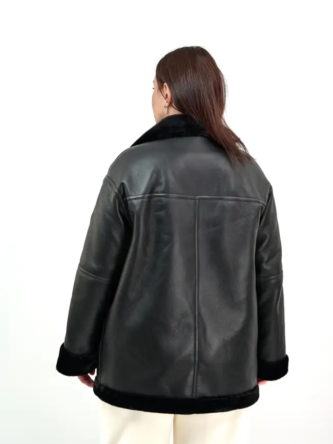 Дубленка 122802 Размер 50-54 фото 6